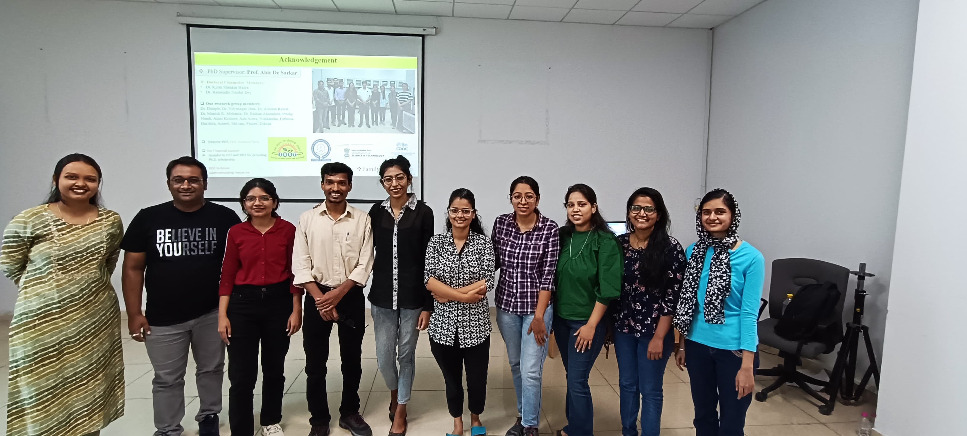 Friends at Pre-thesis