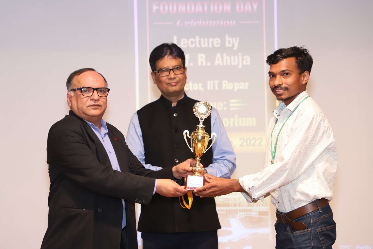 With Prof. Rajeev Ahuja and Prof. Amitava Patra